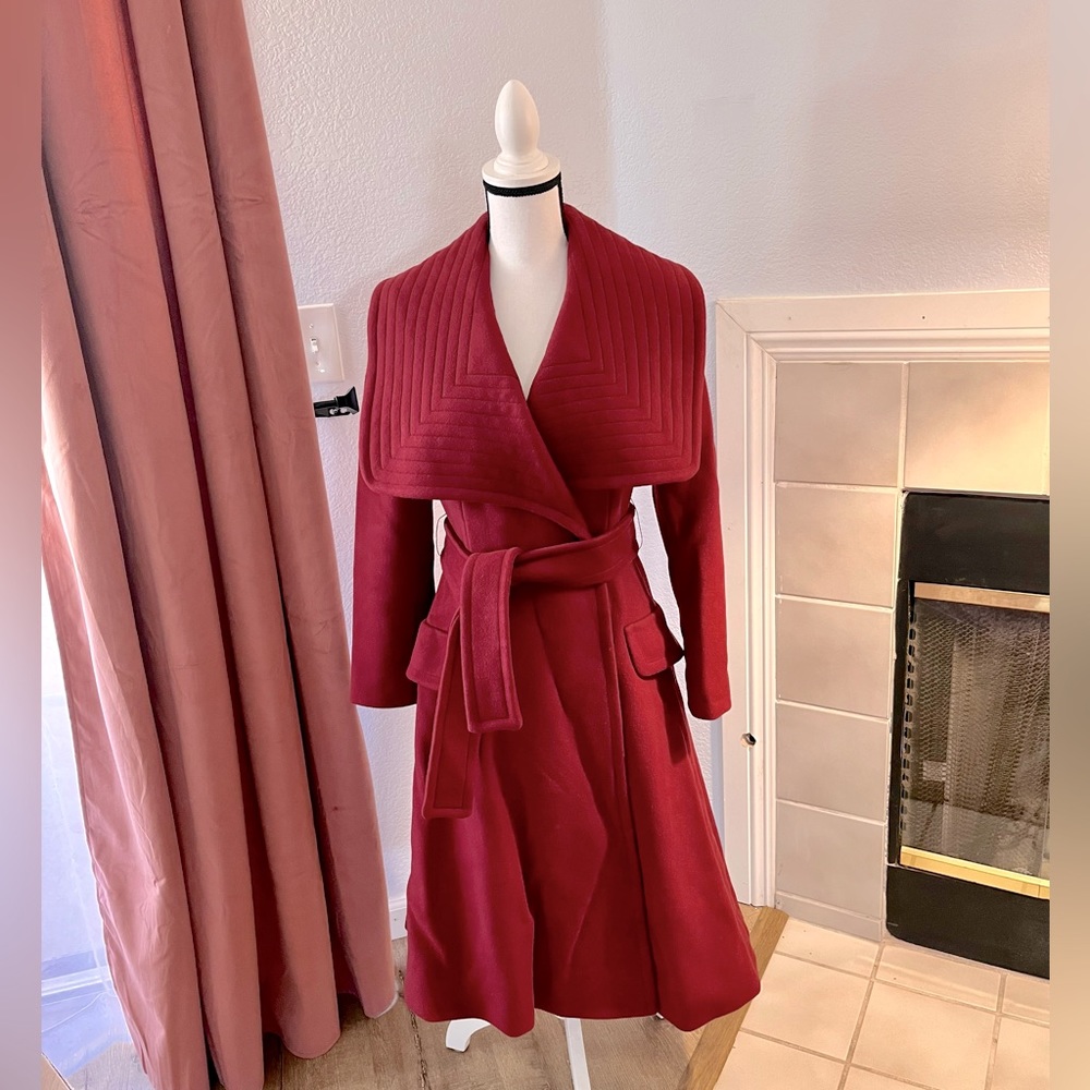 Excellent Condition Vintage 1970s John Anthony Berry Dress Coat